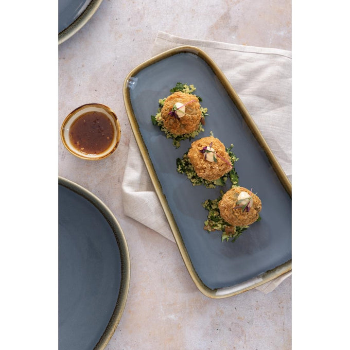 Plats Kiln océan 295 mm (lot de 4) - Olympia