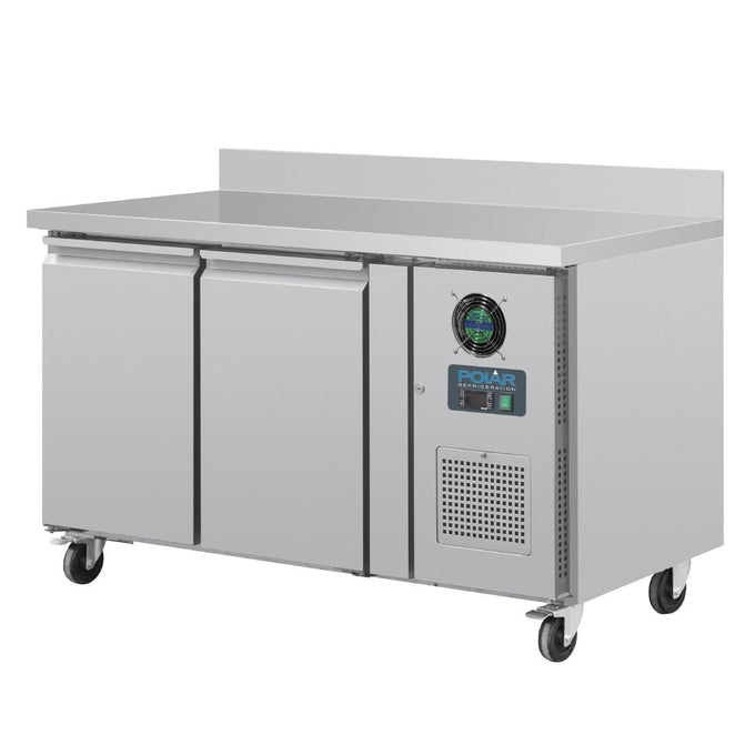 Table réfrigérée négative avec dosseret Série U 2 portes 282 L - Polar