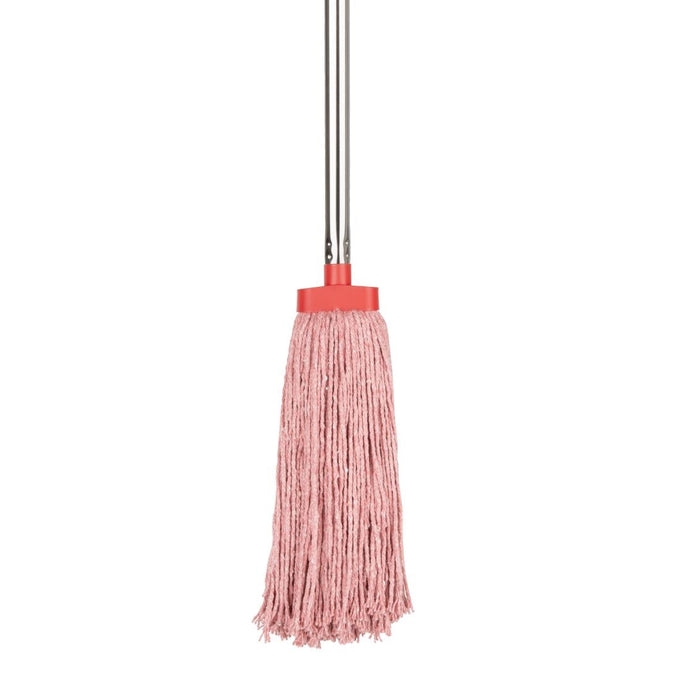 Tête serpillière à franges Kentucky rouge 450 g - Jantex