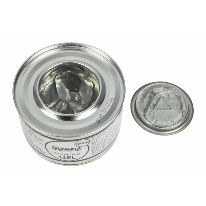 Gel combustible pour chauffe-plat 3h x 12 - Olympia