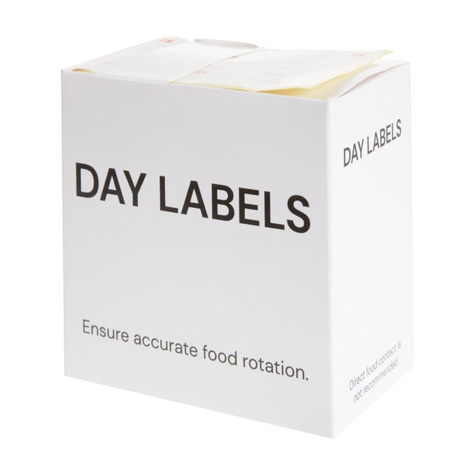 Étiquettes pour produits préparés (lot de 500) - Hygiplas