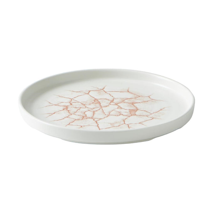 Assiettes avec rebord Studio Prints Kintsugi Coral 220 mm (lot de 6) - Churchill
