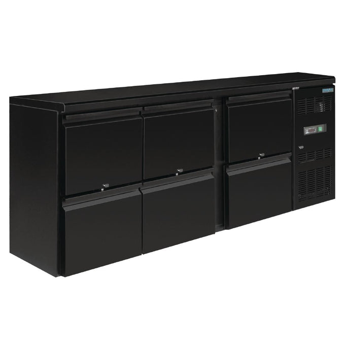 Arrière-bar Série U 6 tiroirs - 536 L - Polar