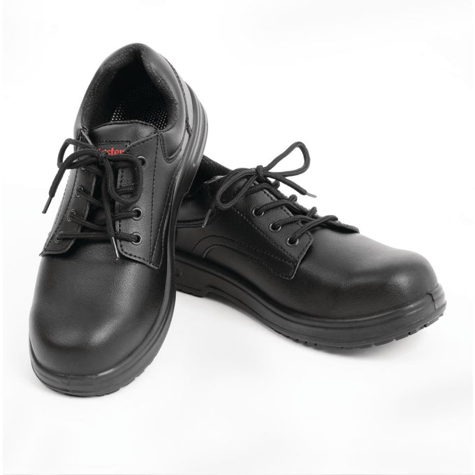 Chaussures de sécurité Basix noires - Slipbuster Footwear