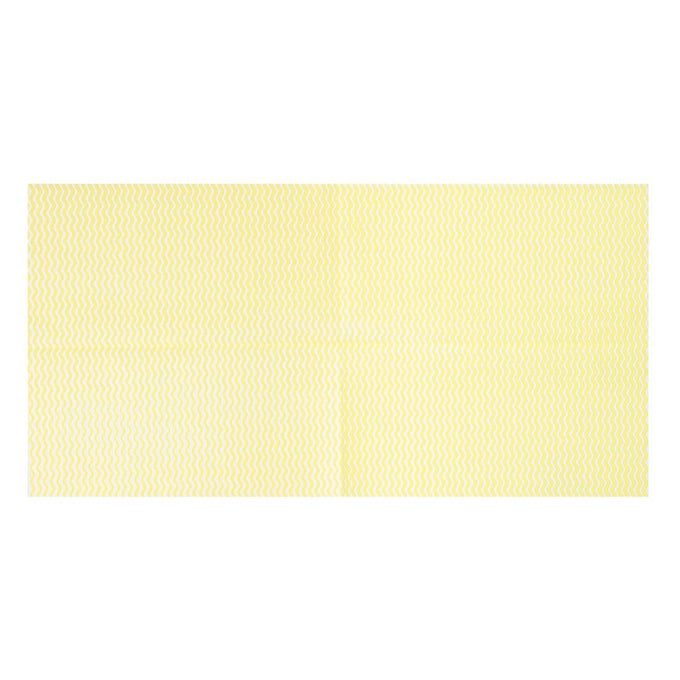 Chiffons non tissés jaunes (lot de 50) - Jantex