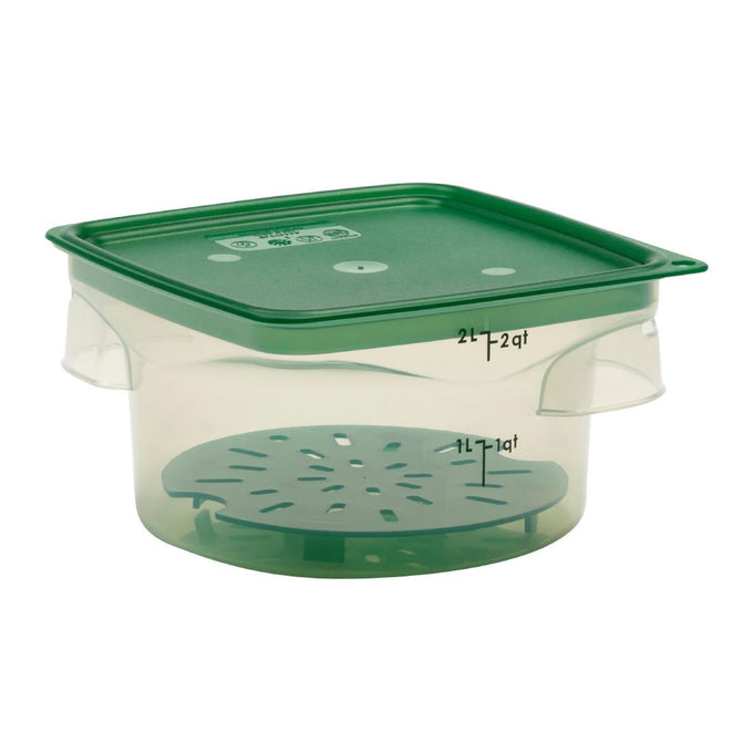 Boîte en polypropylène FreshPro CamRound 1,9 L - Cambro