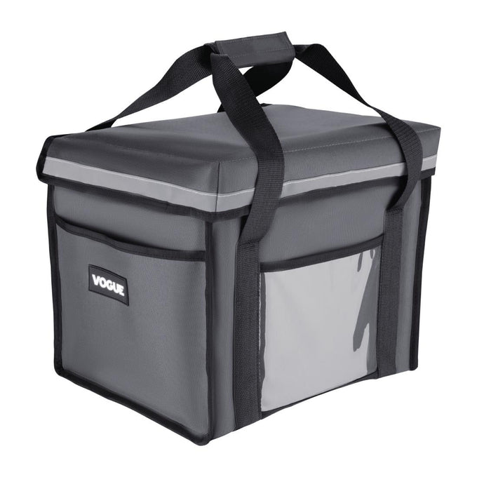 Sac de livraison isotherme pliant gris 305 × 380 × 380 mm - Vogue