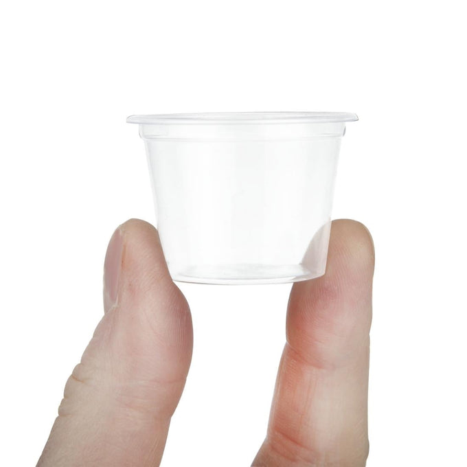 Pots à sauce PLA compostables 28 ml (x5000) - Vegware