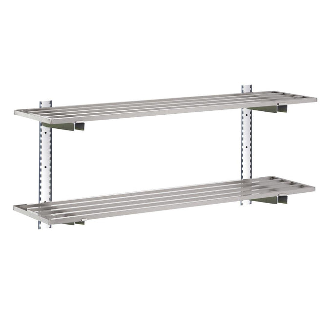 Crémaillère inox pour équerres DS453 250 mm - Gastro M