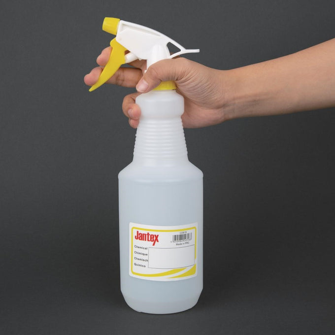 Vaporisateur code couleur jaune 750 ml - Jantex