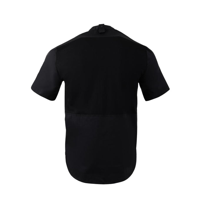 Veste de cuisinier en maille à manches courtes Harlem noire - Southside