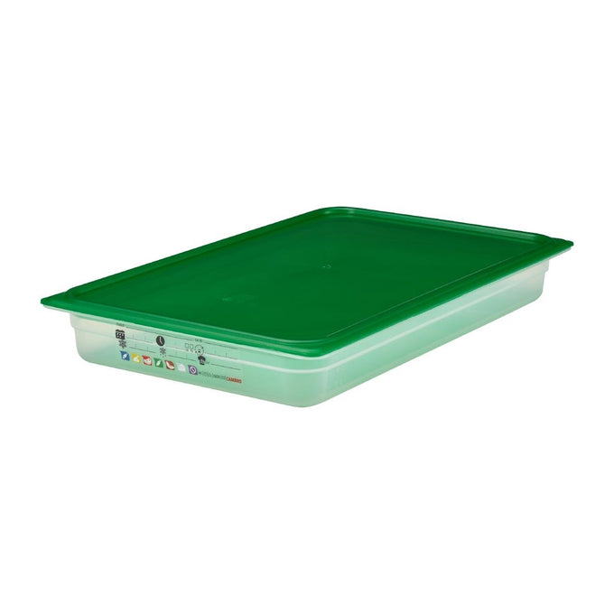 Bac en polypropylène Safetrak IML GN 1/1 65 mm - Cambro