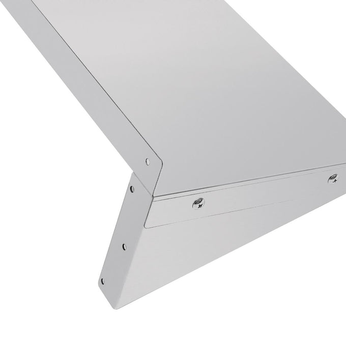 Étagère murale en acier inoxydable 600 mm - Vogue