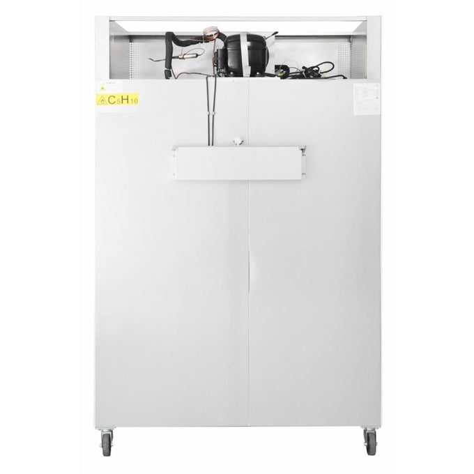 Armoire réfrigérée positive blanche série G 2 portes 1 152 L - Polar
