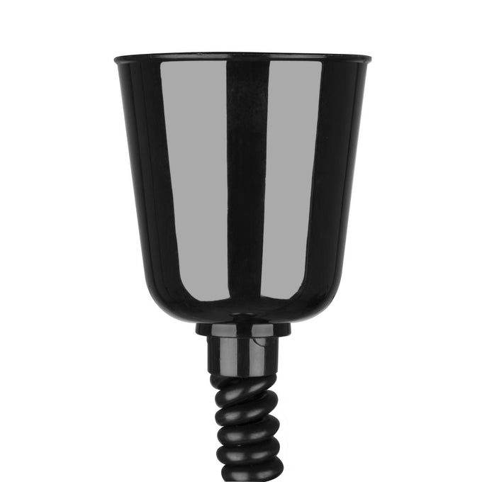 Lampe chauffante rétractable finition noir mat - Buffalo