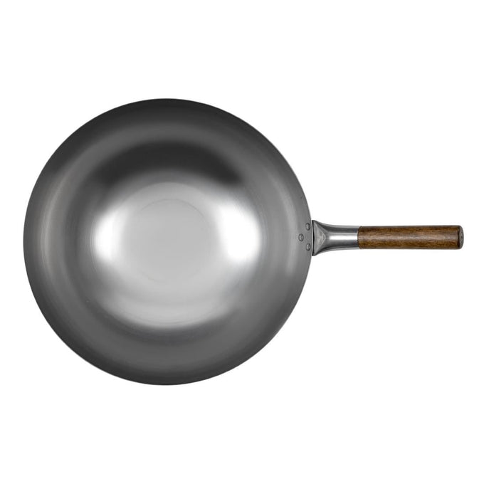 Wok fond hémisphérique 38 cm (Ø) - London Wok