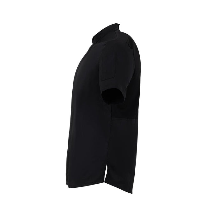 Veste de cuisinier en maille à manches courtes Harlem noire - Southside