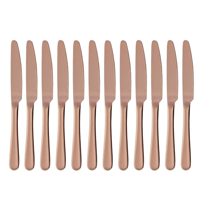 Couteaux de table cuivre Cyprium (lot de 12) - Olympia