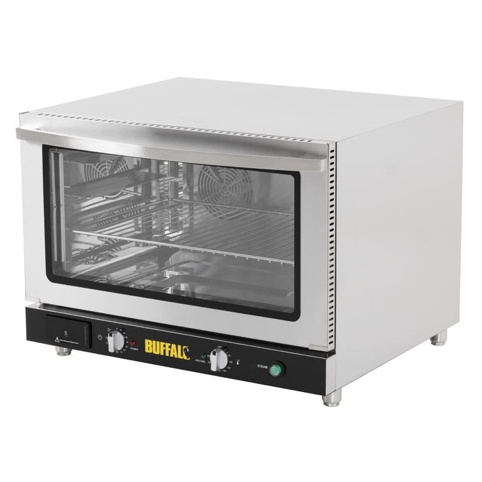 Four pâtissier à convection 4 niveaux avec humidificateur 100 L triphasé - Buffalo