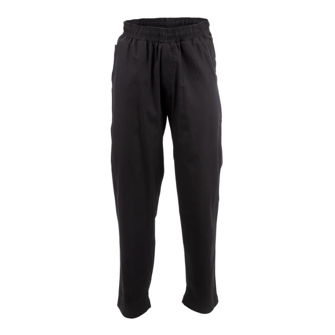 Pantalon de cuisinier ample unisexe Better Built Baggy noir M - Chef Works