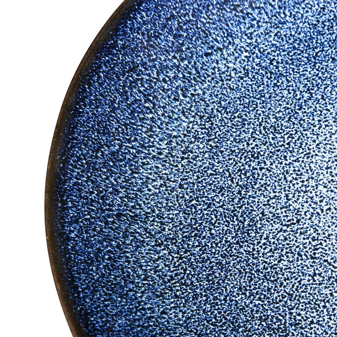 Assiettes creuses Luna bleu nuit 255 mm (lot de 4) - Olympia