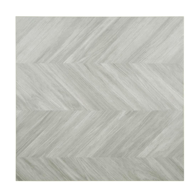 Plateau de table carré pré-percé Chevron 700 mm - Bolero