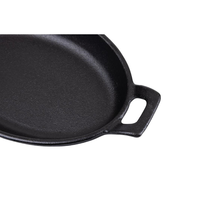 Plat à oreilles ovale en fonte 180 × 120 mm - Olympia