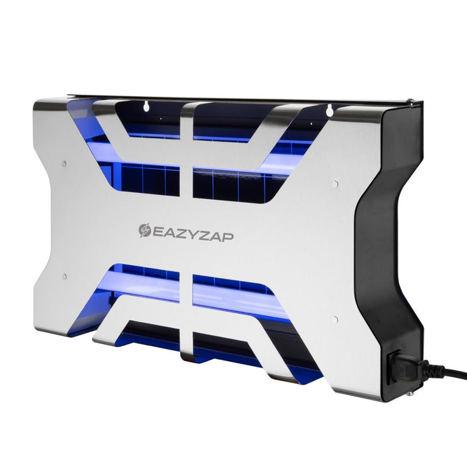 Désinsectiseur professionnel LED avec plaques de glu - Eazyzap