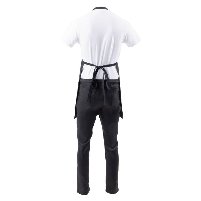 Tablier bavette avec deux poches plaquées noir - Chef Works