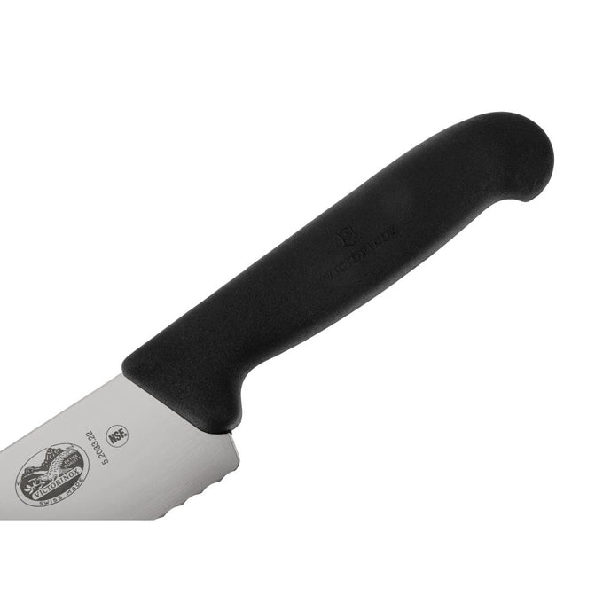 Couteau de cuisine denté Fibrox 220 mm - Victorinox