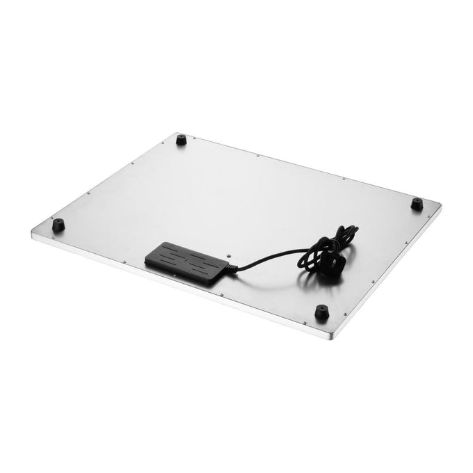 Plateau chauffant alimentaire mince GN 2/1 - Buffalo