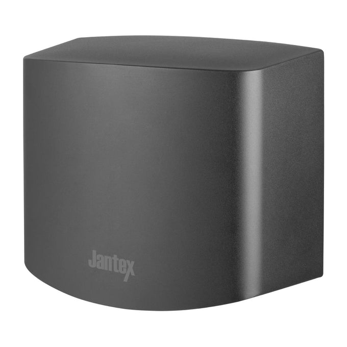 Sèche-mains en acier inoxydable noir - Jantex