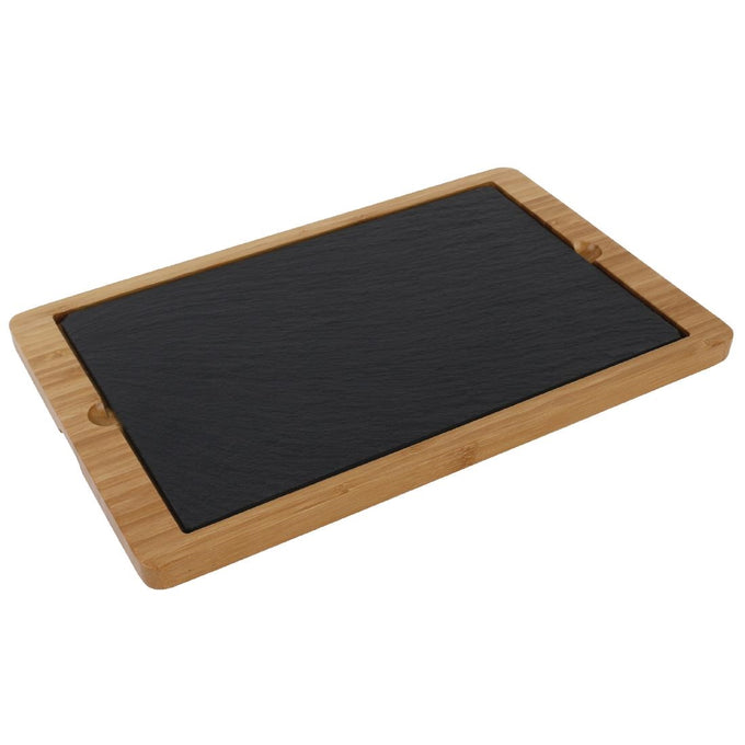 Plat en ardoise pour plateau CM061 280 × 180 mm (lot de 2) - Olympia