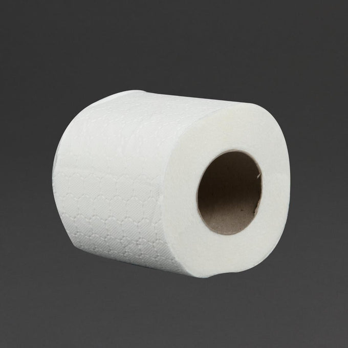 Rouleaux de papier toilette standard 2 plis (lot de 40) - Jantex