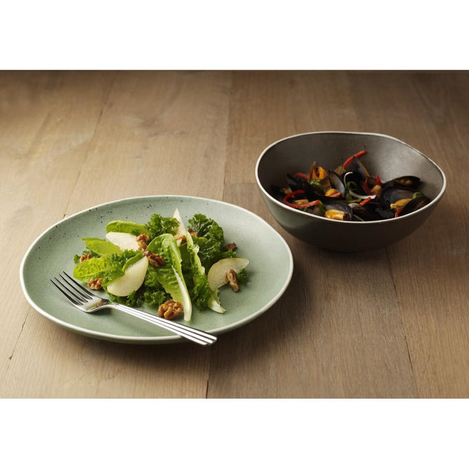 Saladiers Chia gris 210 mm (lot de 6) - Olympia