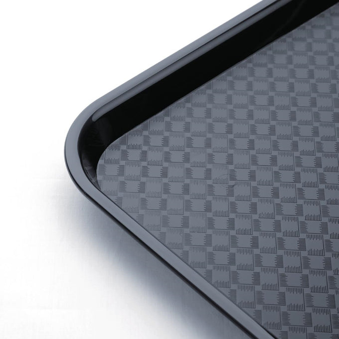 Plateau self-service Kristallon anthracite 305 × 415 mm - Olympia