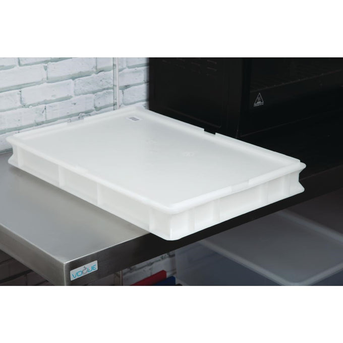 Boîte à pâte à pizza en polyéthylène 60 × 40 × 7 cm - Cambro