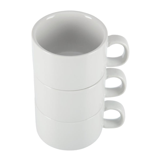 Tasses empilables Athena 200 ml (lot de 24) - Olympia
