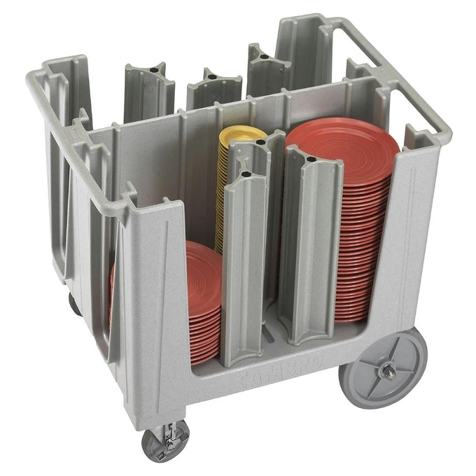 Chariot ajustable à assiettes 6 compartiments - Cambro