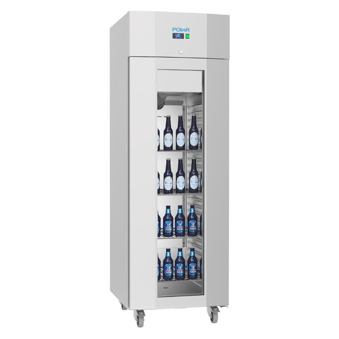 Vitrine réfrigérée positive une porte économe en énergie Série U - 700 L - Polar