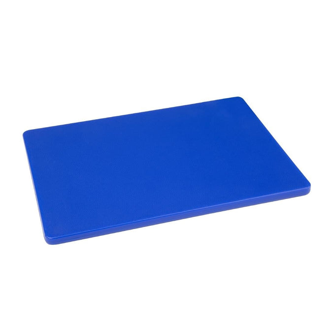 Petite planche à découper basse densité bleue - L 305 x P 229 x H 12 mm - Hygiplas