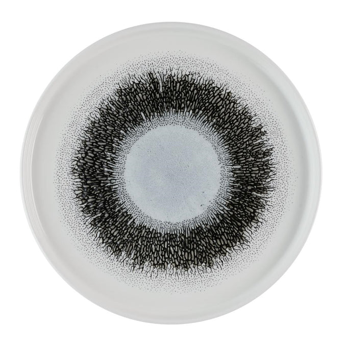 Assiettes avec rebord Studio Prints Fusion Black 260 mm (lot de 6) - Churchill