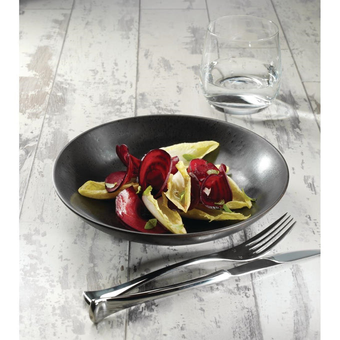 Assiettes Plates Rondes Fusion 203 mm (lot de 6) - Olympia