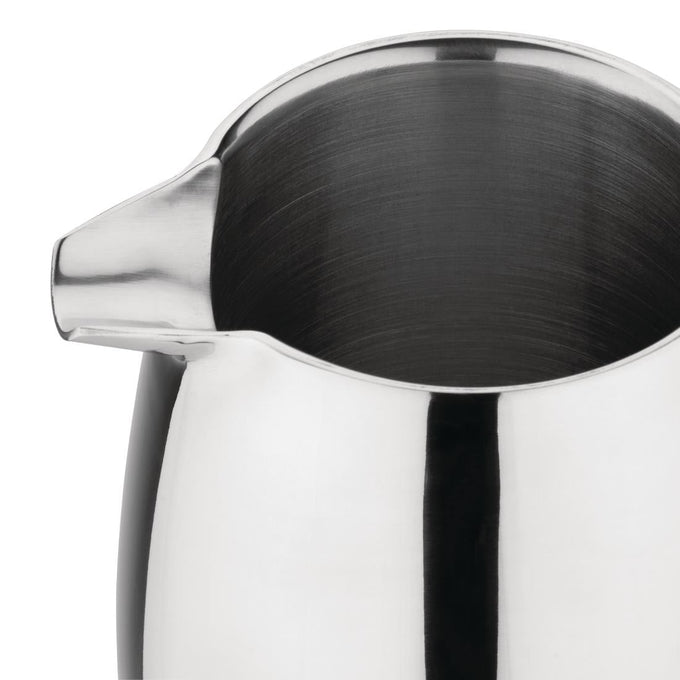 Cafetière à piston en inox isotherme 6 tasses - Olympia