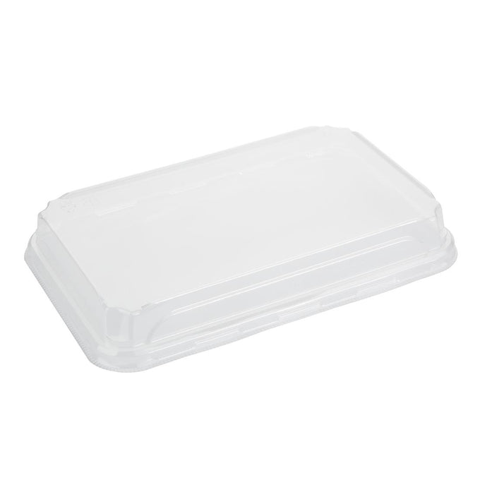 Couvercles en PET pour barquettes à sushi No. 7 (lot de 300) - Fiesta Recyclable
