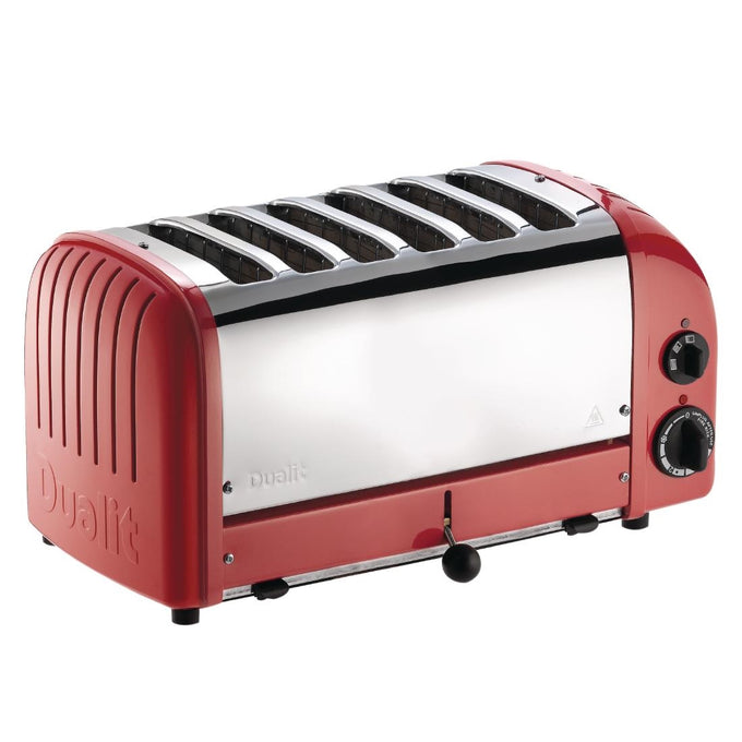 Grille-pain 6 tranches rouge Vario 60154 - Dualit