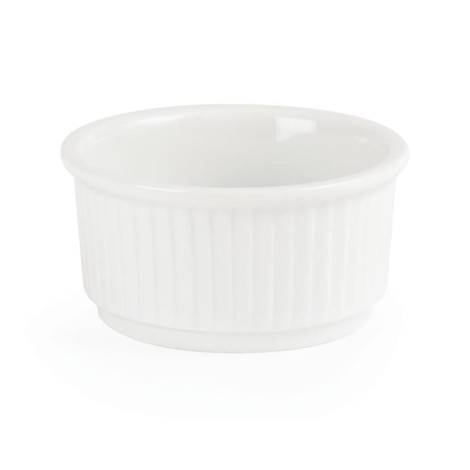 Ramequins empilables Whiteware 85 mm (lot de 12) - Olympia