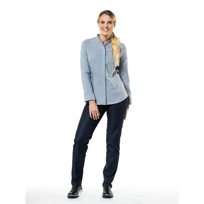 Veste de cuisine femme grise Nordic - Chaud Devant
