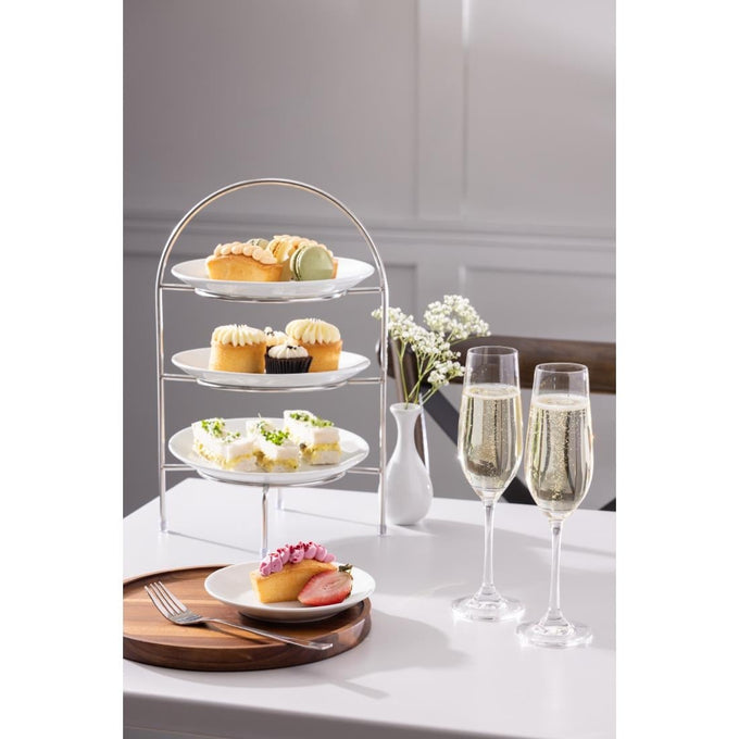 Présentoir salon de thé pour 3 assiettes maxi 210 mm - Olympia