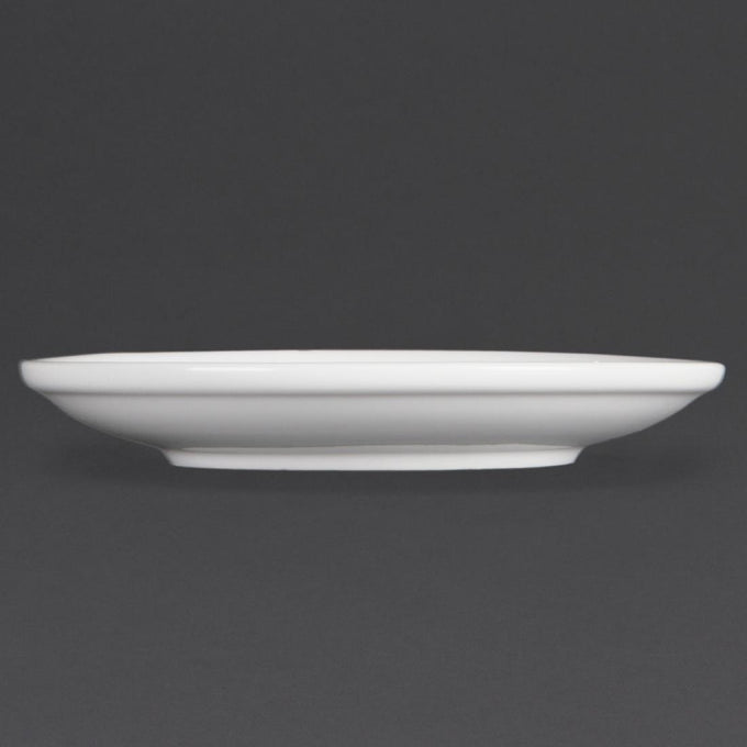 Soucoupes Empilables Whiteware (lot de 12) - Olympia